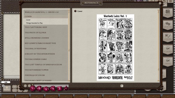 Скриншот из Fantasy Grounds - Warlock Lairs Volume 1 (5E)