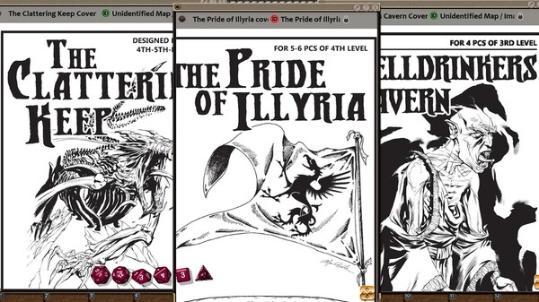 Скриншот из Fantasy Grounds - Warlock Lairs Volume 1 (5E)