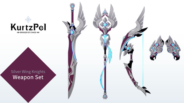 KHAiHOM.com - KurtzPel - Silver Wing Knights Weapon Set