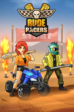 Rude Racers: 2D Combat Racing poster image on Steam Backlog