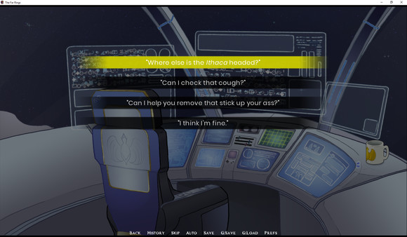 The Far Rings: A Space Opera Visual Novella game for Linux 1