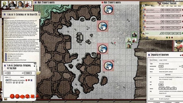 Скриншот из Fantasy Grounds - Pathfinder RPG - The Tyrant's Grasp AP 4: Gardens of Gallowspire (PFRPG)