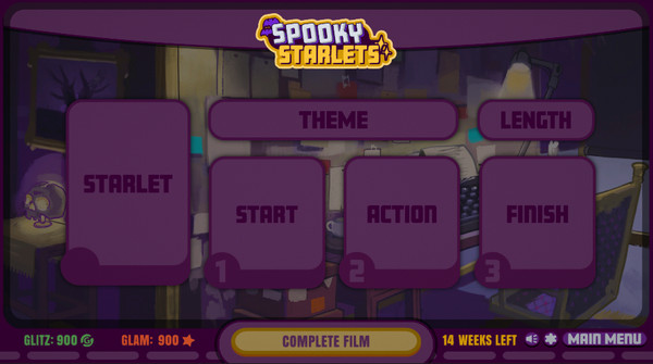 Spooky Starlets game for Linux 1