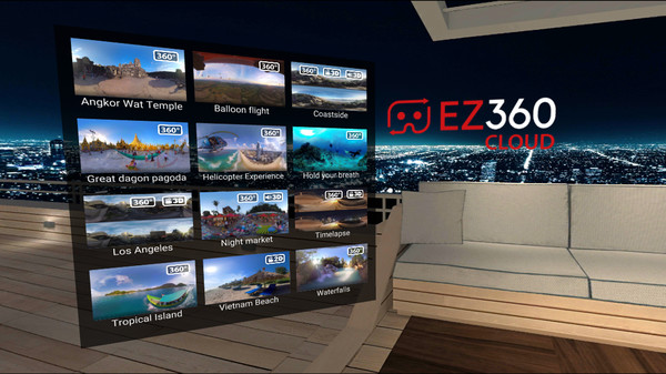 EZ360 VR player game for windows Pc 1