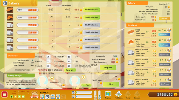 Bakery Biz Tycoon game for Linux 1