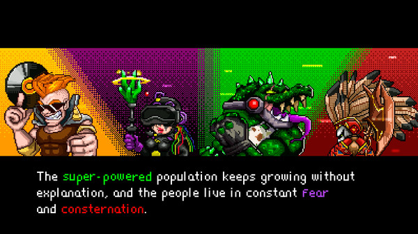 Скриншот из Neon City Riders