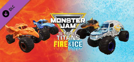 monster jam fire and ice toys