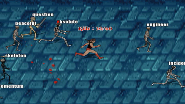 Zorg The Typing Warrior game for windows Pc 1