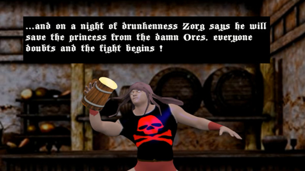 Zorg The Typing Warrior game for Linux 1