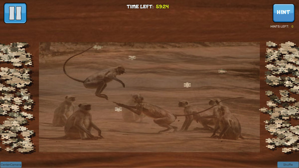 Bepuzzled Jigsaw Puzzle: Animals 103 Puzzlesfor windows and Linux 1