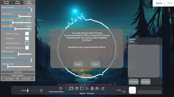 Powelus's Audio Visualizer game for windows Pc 1