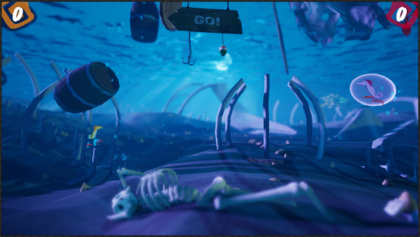 Sea Bubble game for Linux 1