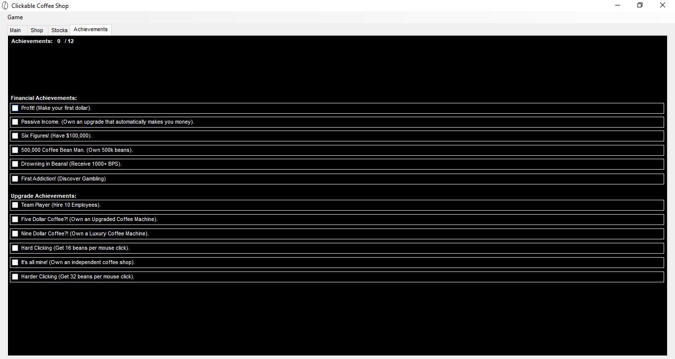 Clickable Coffee Shop on Steam
