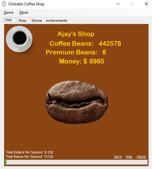 Clickable Coffee Shop for linux