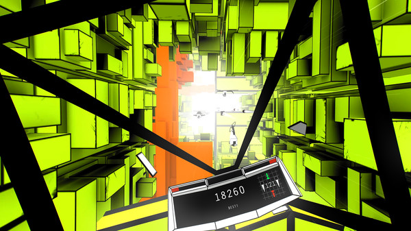 Voxel Fly game for Linux 1