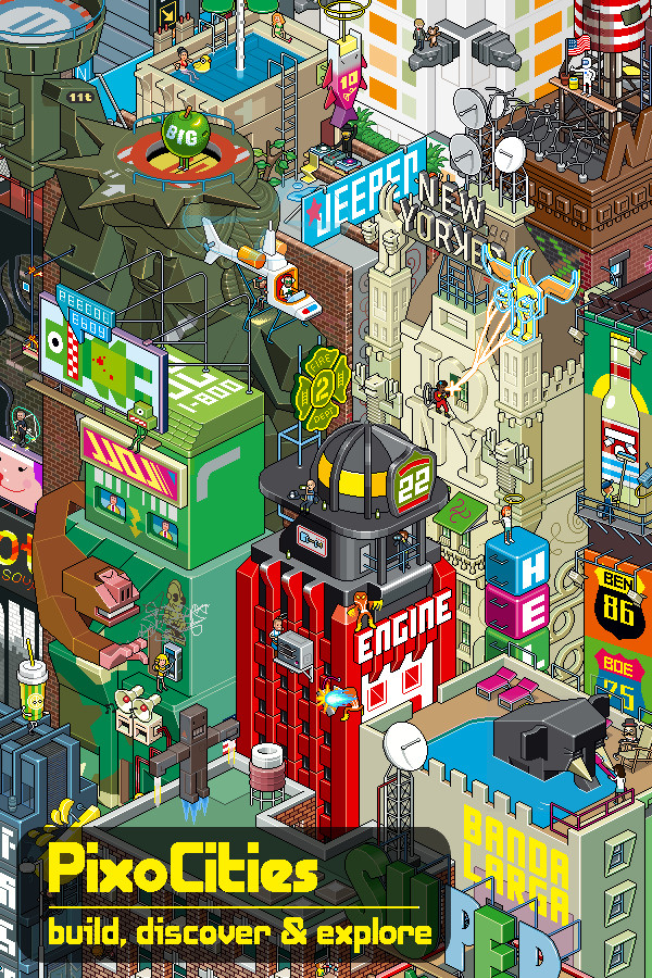Steam portrait for PixoCities.