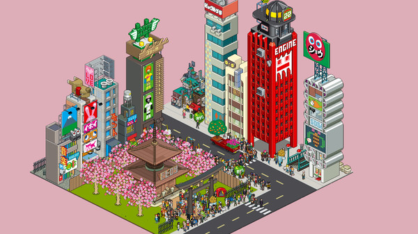 PixoCities game for Linux 1