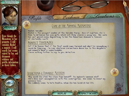 Скриншот из Mystery Masterpiece: The Moonstone