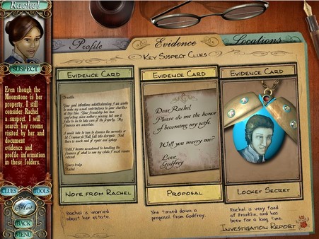 Скриншот из Mystery Masterpiece: The Moonstone
