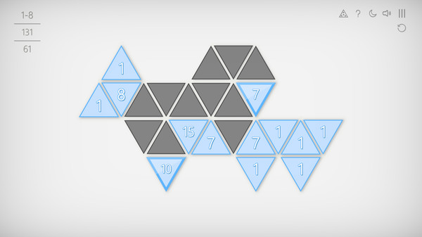 Triangulum game for Linux 1