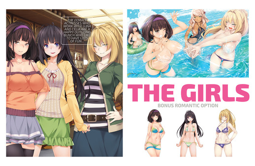 Скриншот из Love in the Limelight - Artbook