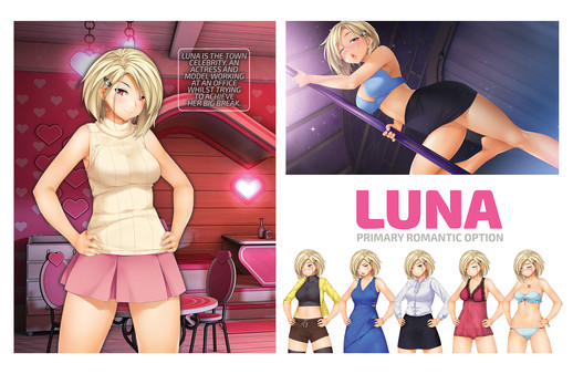 Скриншот из Love in the Limelight - Artbook