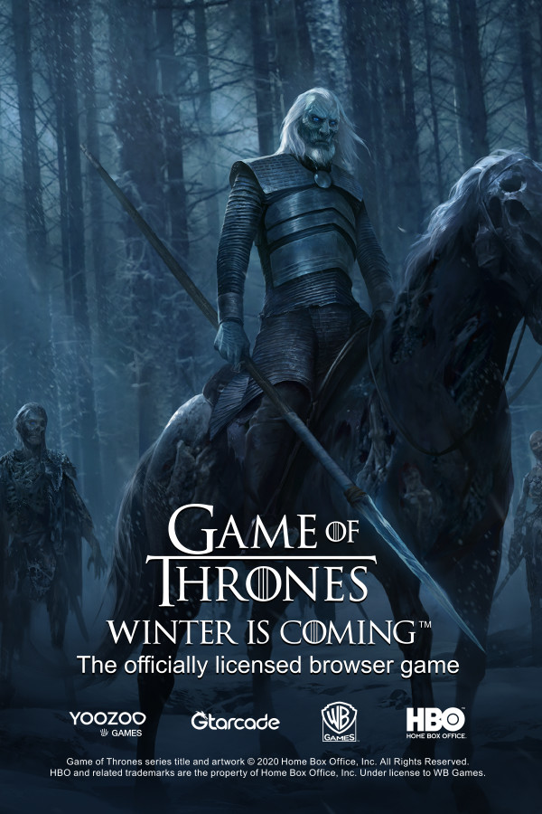 Steam portrait for Game of Thrones Winter is Coming.