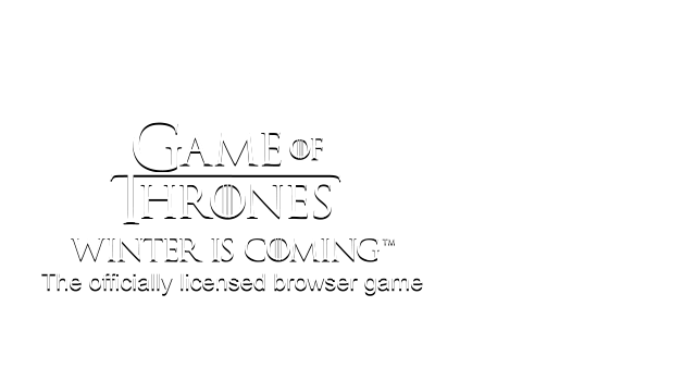 Game of Thrones Winter is Coming Logo