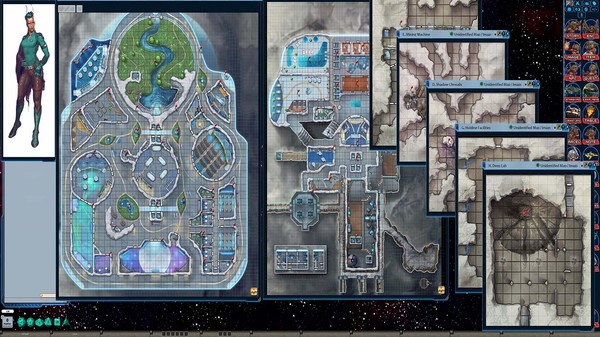 Скриншот из Fantasy Grounds - Starfinder RPG - Signal of Screams AP 1: The Diaspora Strain (SFRPG)