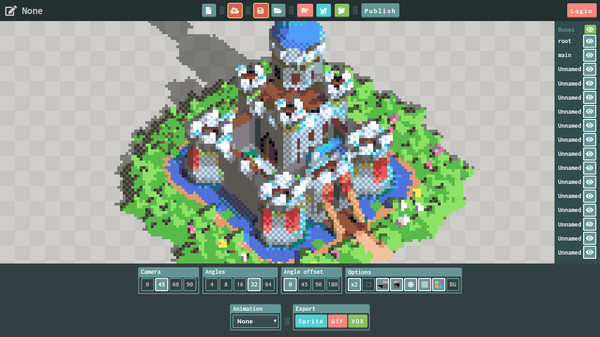 SpriteStack game for Linux 1