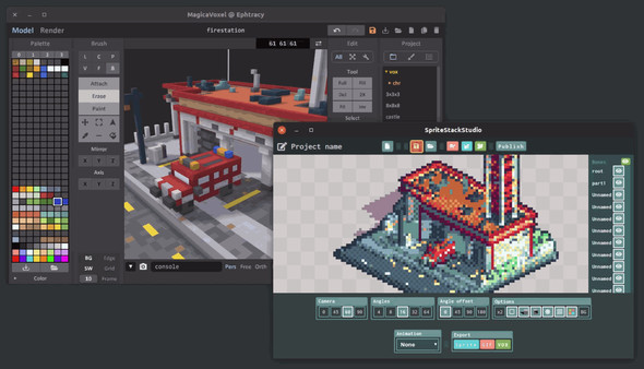 SpriteStackfor windows and Linux 1