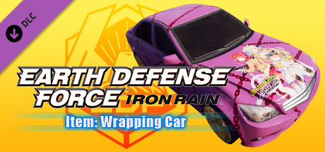 EARTH DEFENSE FORCE: IRON RAIN - Item: Wrapping Car cover art