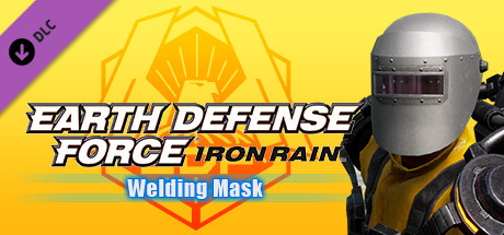 EARTH DEFENSE FORCE: IRON RAIN Welding Mask cover art