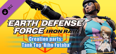 View EARTH DEFENSE FORCE: IRON RAIN - Creation parts: Tank Top 'Riho Futaba' on IsThereAnyDeal