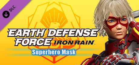 EARTH DEFENSE FORCE: IRON RAIN Superhero Mask cover art