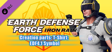 EARTH DEFENSE FORCE: IRON RAIN - Creation parts: T-Shirt: EDF4.1 Symbol cover art