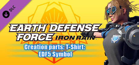 EARTH DEFENSE FORCE: IRON RAIN - Creation parts: T-Shirt: EDF5 Symbol