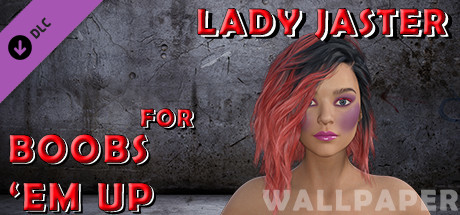 Lady Jaster for Boobs 'em up - Wallpaper cover art