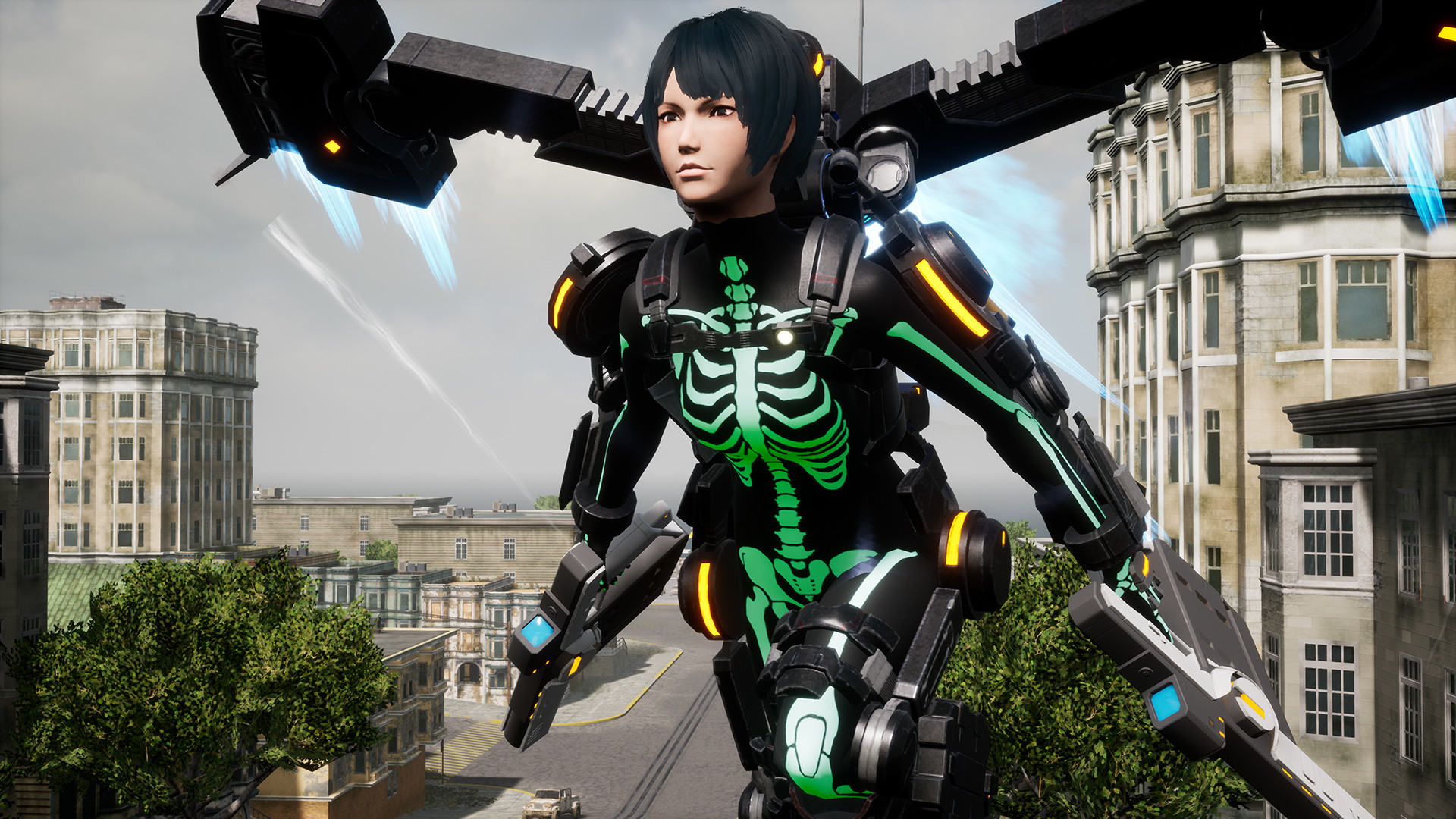 Steam Earth Defense Force Iron Rain Creation Parts Skeleton