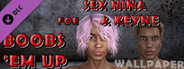 Sex Nina & Keyne for Boobs 'em up - Wallpaper