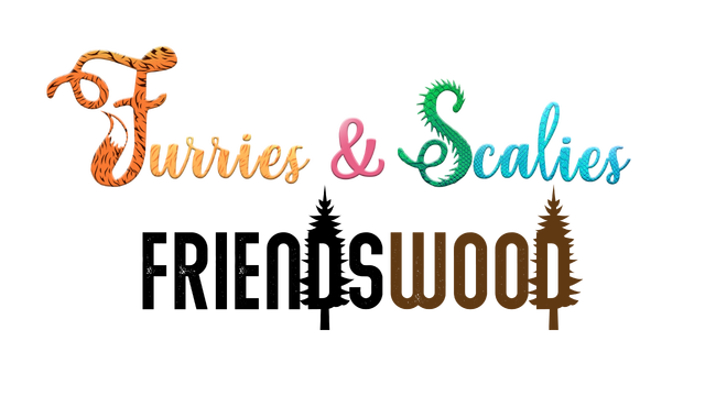 Furries & Scalies: Friendswood Logo