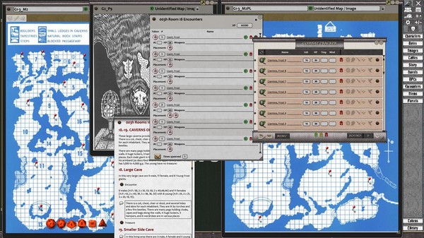 Скриншот из Fantasy Grounds - D&D Classics: G2 The Glacial Rift of the Frost Giant Jarl (1e)