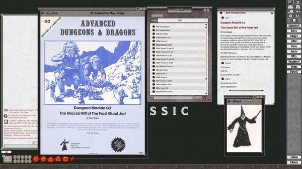 Скриншот из Fantasy Grounds - D&D Classics: G2 The Glacial Rift of the Frost Giant Jarl (1e)