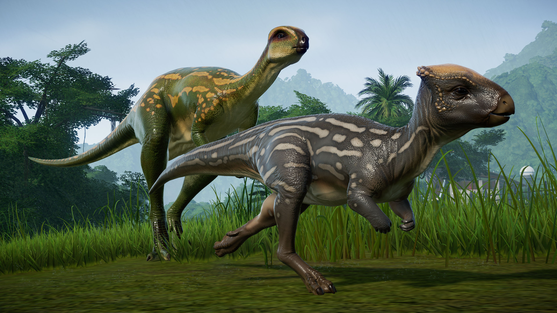 are dinosaurs packs in jurassic world evolution free