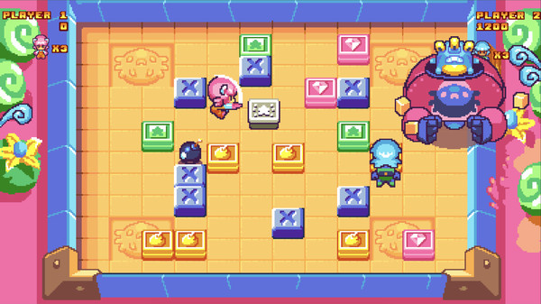 Pushy and Pully in Blockland game for Linux 1