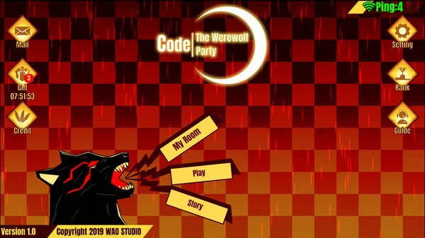 Скриншот из Code⁄The Werewolf Party