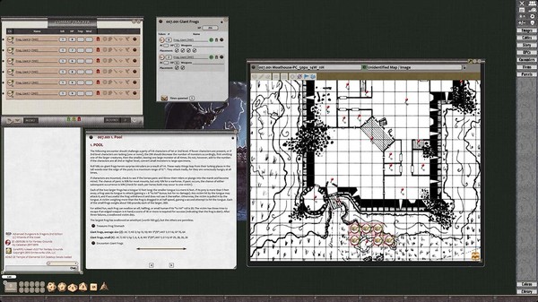 Скриншот из Fantasy Grounds - D&D Classics: Temple of Elemental Evil (1E)