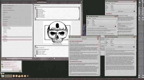 Скриншот из Fantasy Grounds - D&D Classics: Temple of Elemental Evil (1E)