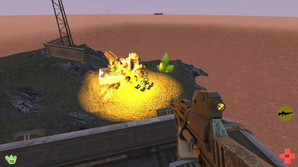 Crystal Defense game for Linux 1