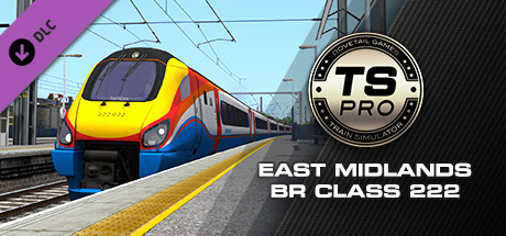 Купить Train Simulator: East Midlands BR Class 222 DEMU Add-On (DLC)